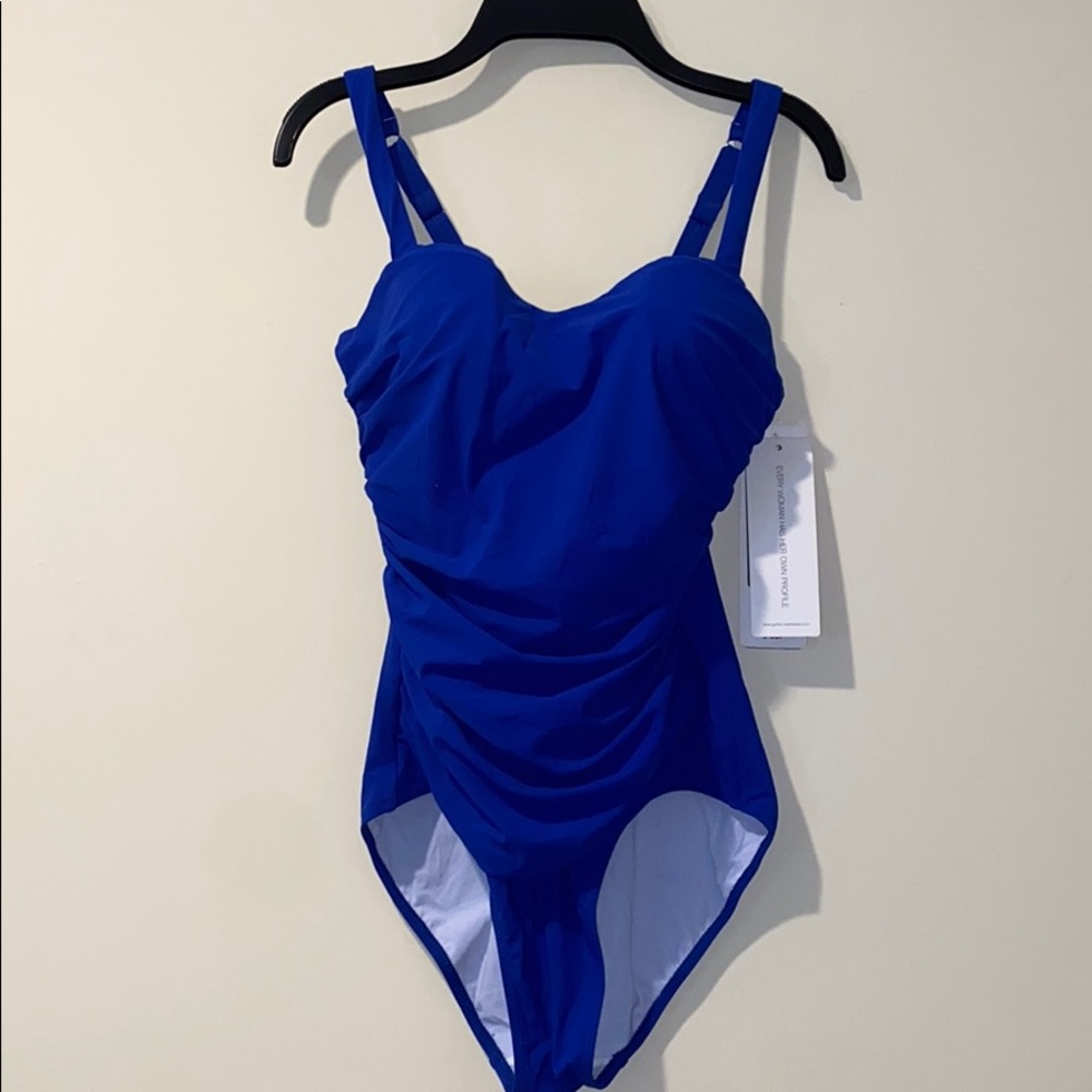 NEW blue (D CUP) Gottex Bathing Suit